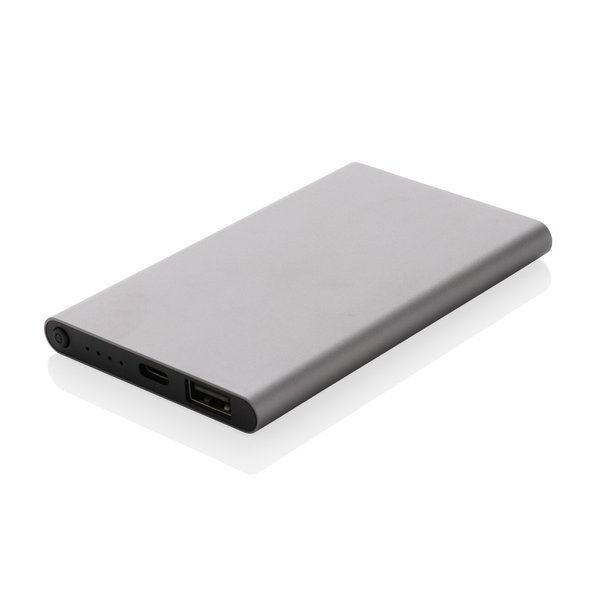4000mAh virtapankki USB-C:llä RCS muovista/alumiinista